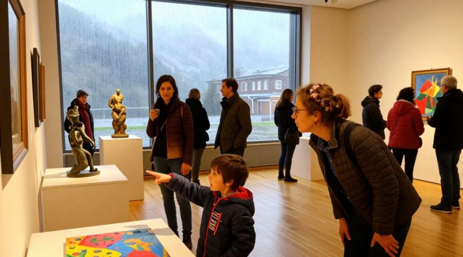 Schlechtwetterprogramm für Museen in der Schweiz